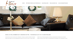 Desktop Screenshot of ferienhaus-auf-sylt.org